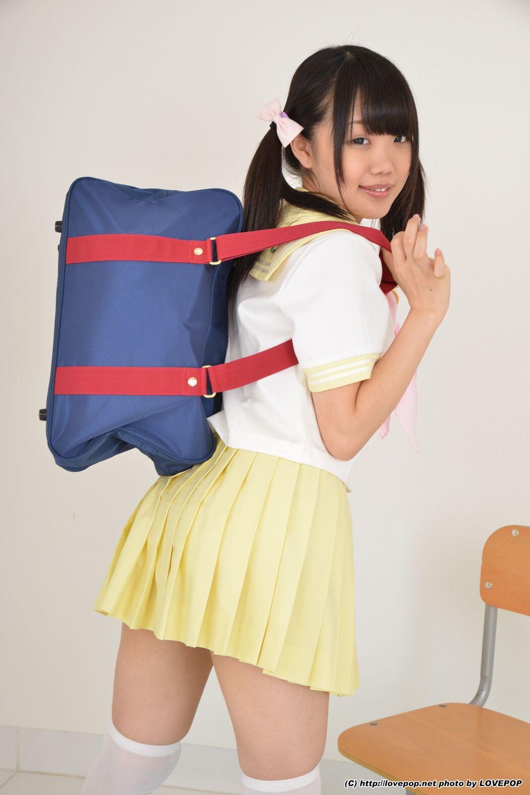 Himawari Natsuno 夏乃ひまわり Student Uniform Set6 [LovePop]