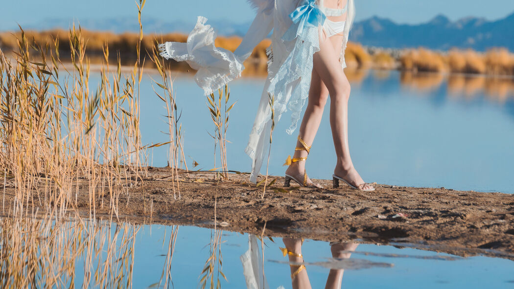 [Net Red COSER Photo] Cherry Peach Meow - Tomorrow's Ark Platinum