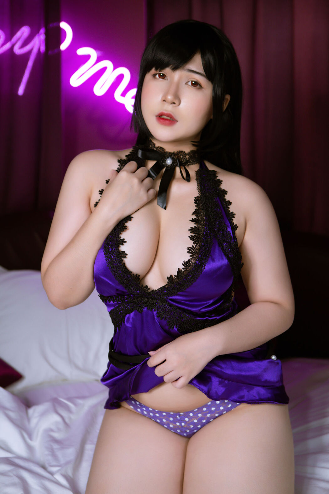 [Net Red COSER Photo] Uy Uy - Tifa Mature Dress