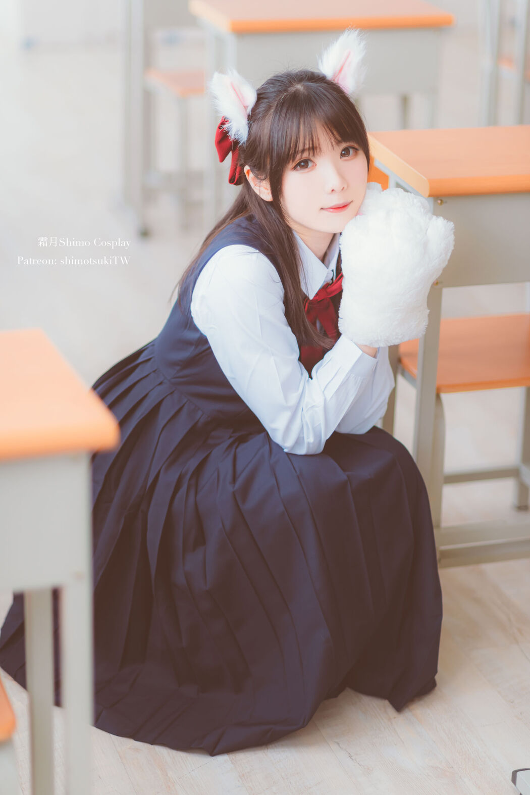 [Internet celebrity COSER photo] Weibo girl Zhishuangyue shimo - the temptation of JK school uniform