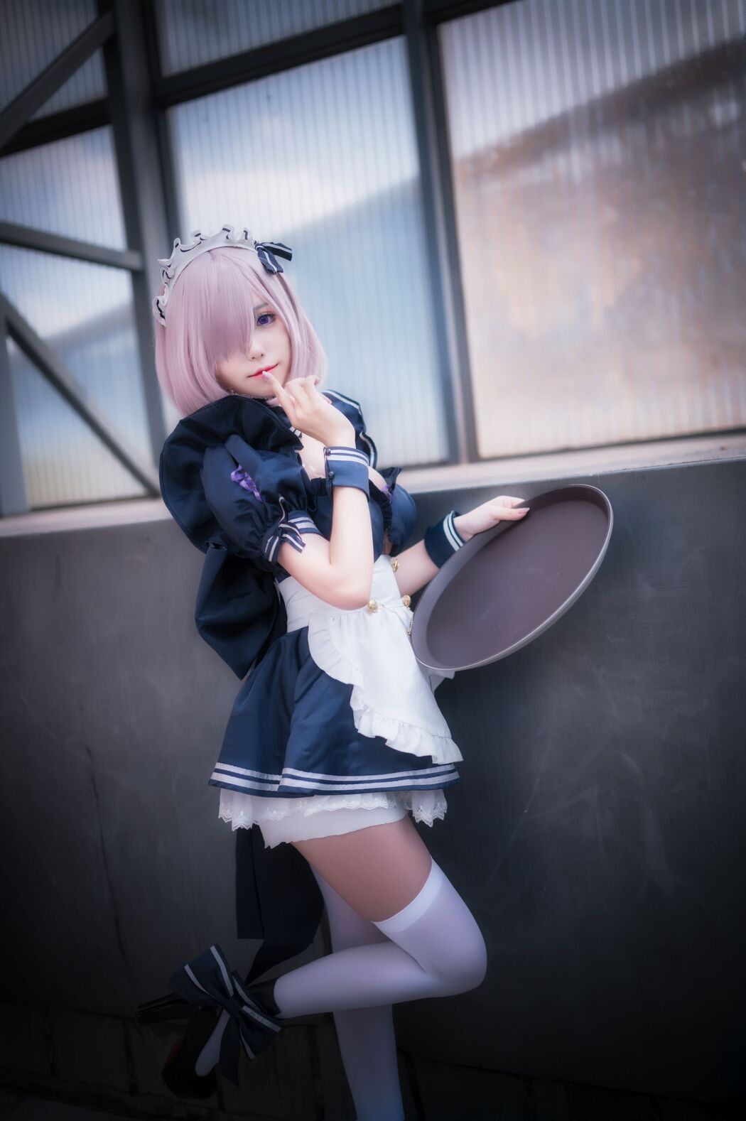 [Internet celebrity COSER photo] Taro Yuan Yuko SJ_ - Selfie of the black gun maid