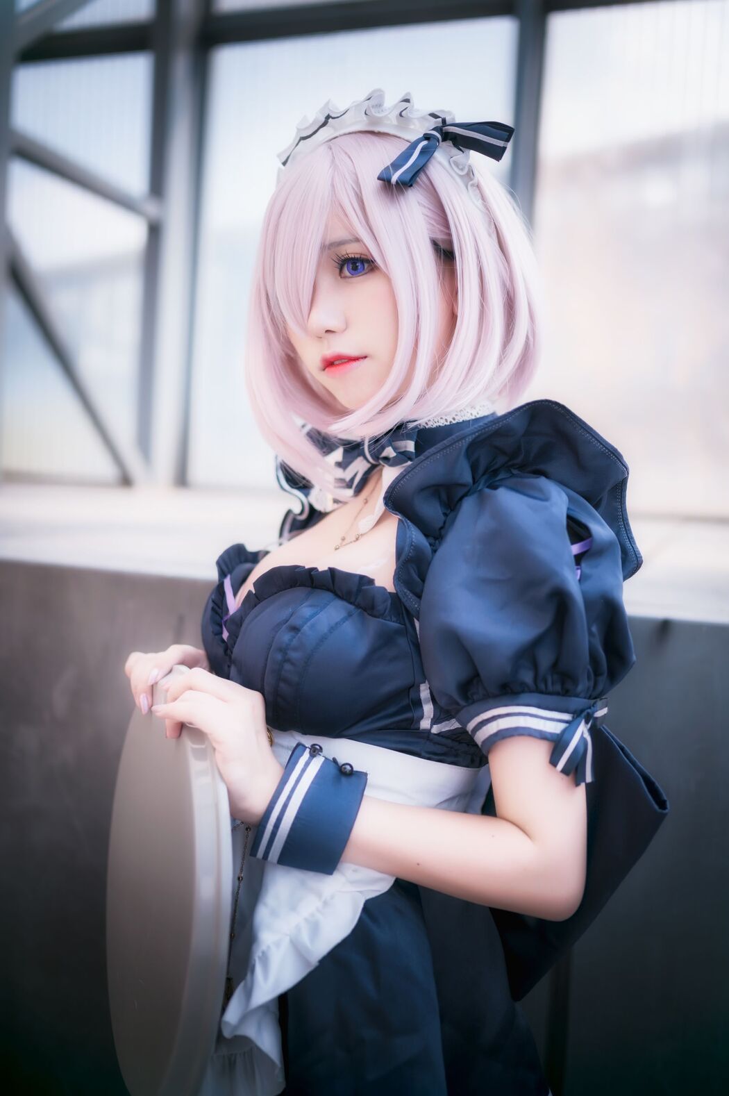 [Internet celebrity COSER photo] Taro Yuan Yuko SJ_ - Selfie of the black gun maid