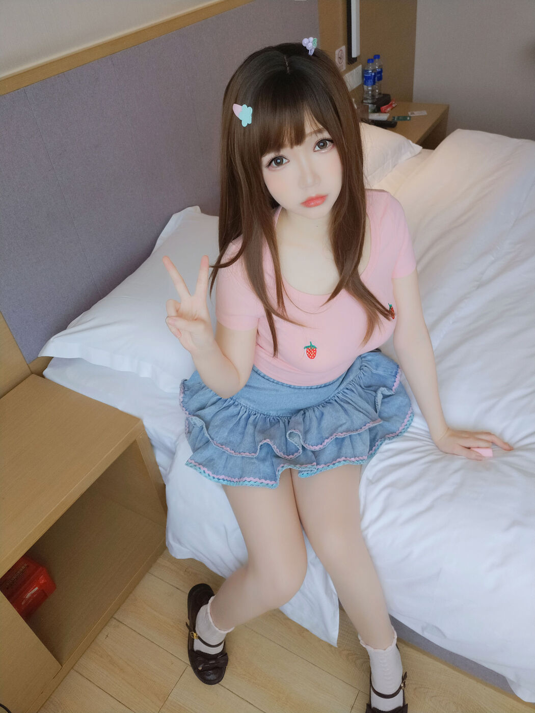[Internet celebrity COSER photo] Anime blogger Xueqing Astra - short skirt sister