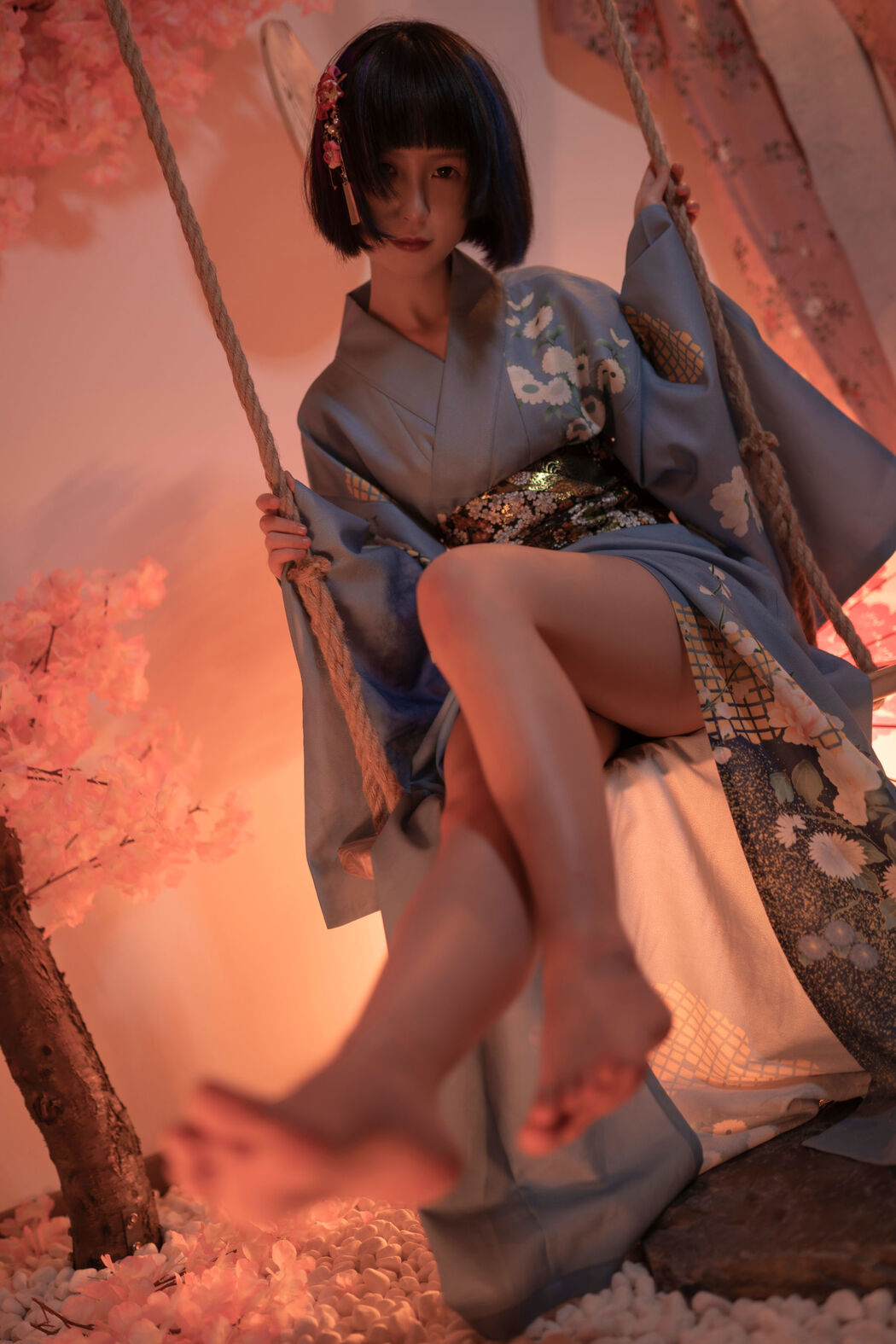 [Net Red COSER Photo] Beautiful girl dizzy cub - The Temptation of Sakura