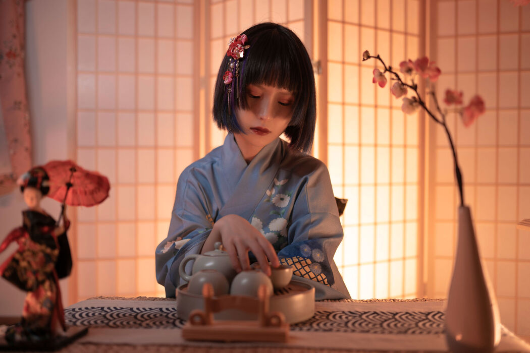 [Net Red COSER Photo] Beautiful girl dizzy cub - The Temptation of Sakura