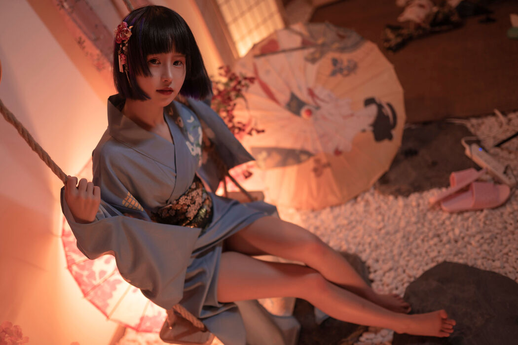 [Net Red COSER Photo] Beautiful girl dizzy cub - The Temptation of Sakura