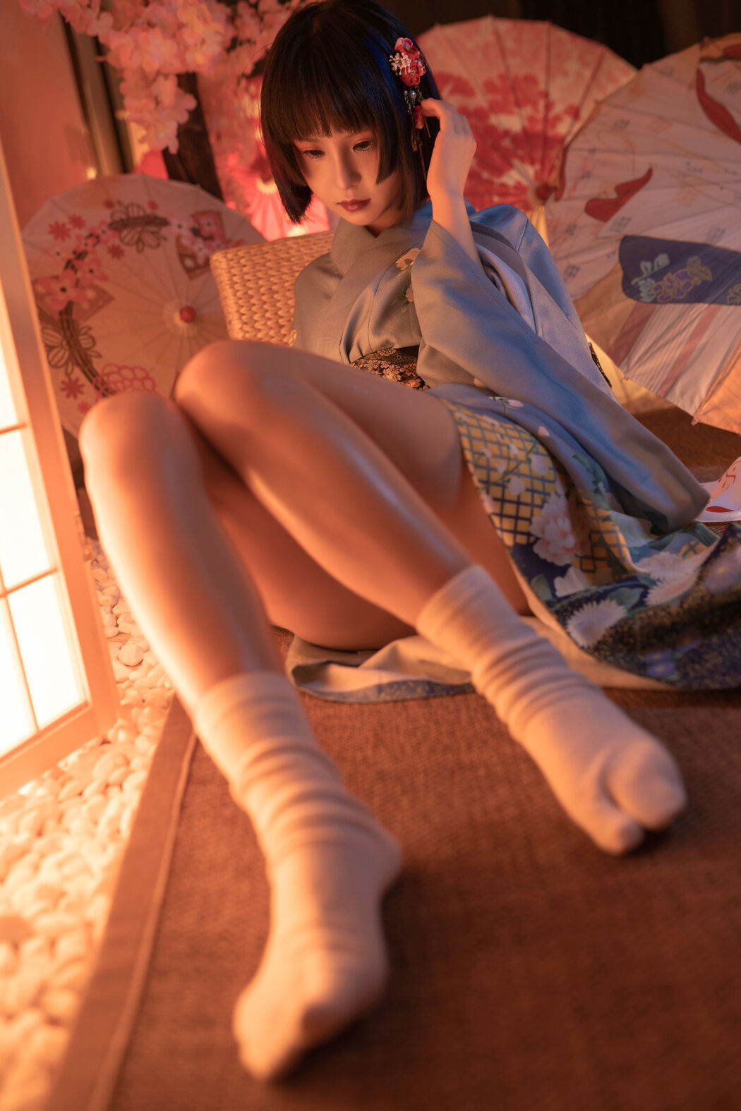[Net Red COSER Photo] Beautiful girl dizzy cub - The Temptation of Sakura