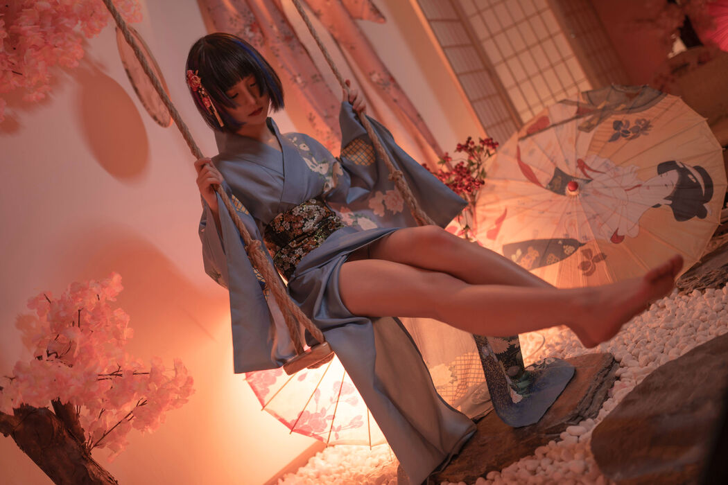 [Net Red COSER Photo] Beautiful girl dizzy cub - The Temptation of Sakura