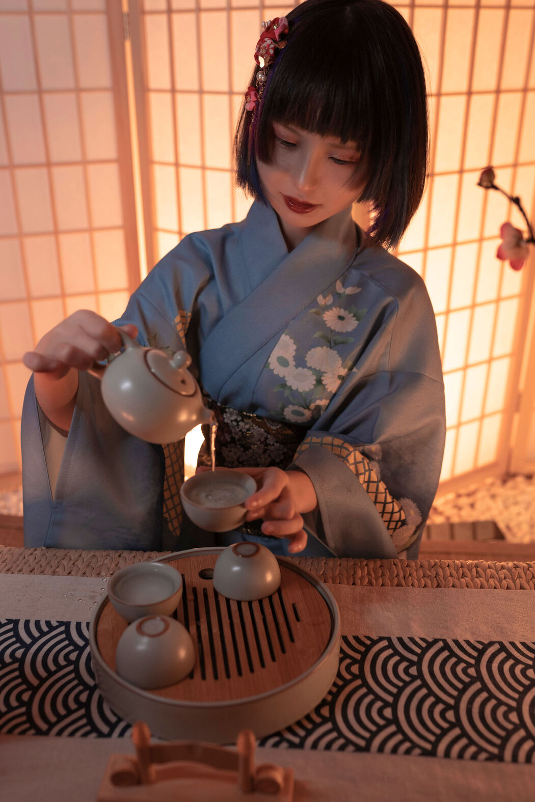 [Net Red COSER Photo] Beautiful girl dizzy cub - The Temptation of Sakura