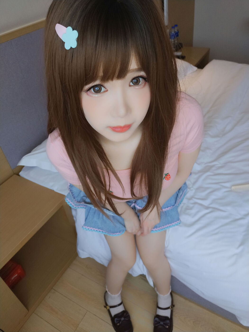 [Internet celebrity COSER photo] Anime blogger Xueqing Astra - short skirt sister