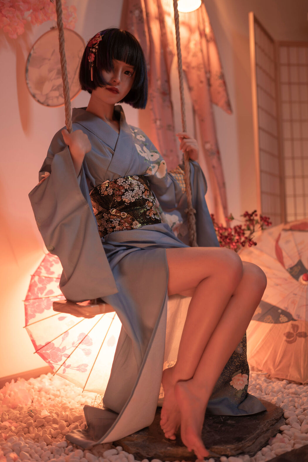 [Net Red COSER Photo] Beautiful girl dizzy cub - The Temptation of Sakura