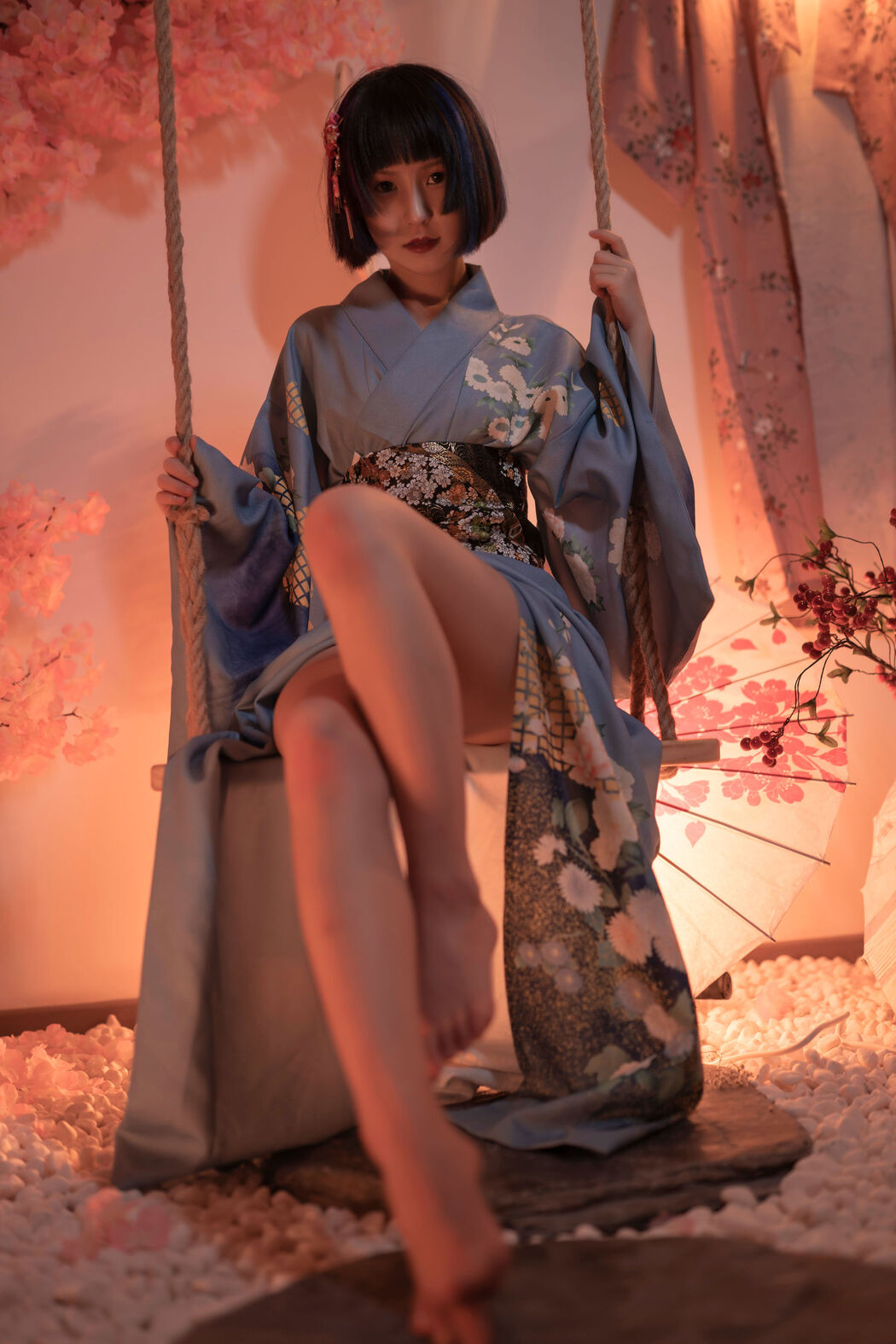 [Net Red COSER Photo] Beautiful girl dizzy cub - The Temptation of Sakura
