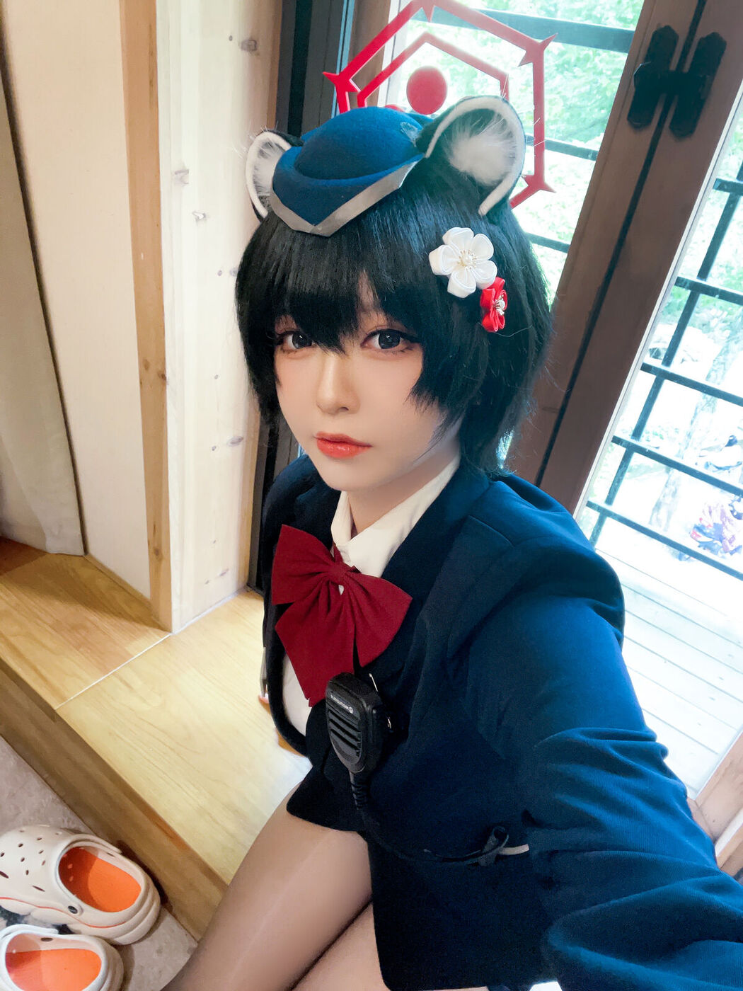 Coser@半半子 – ガイド春日ツバキ 自撮