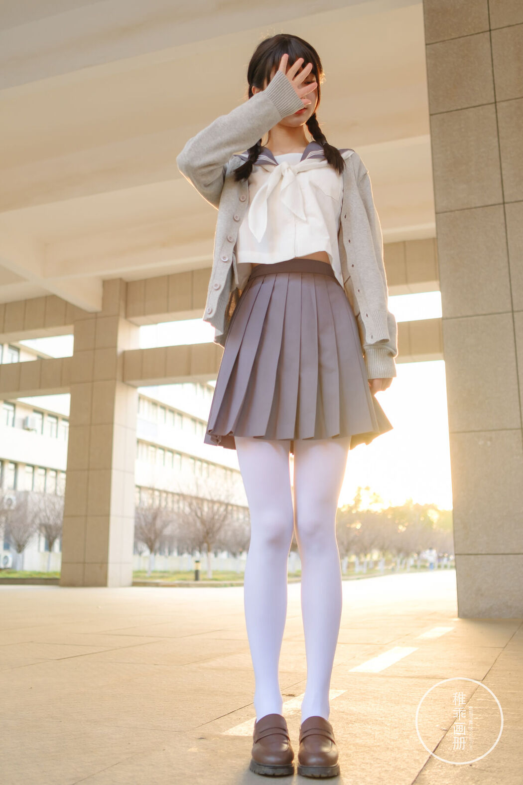 Coser@稚乖画册 – 晴空 赤西夜夜 80D白丝