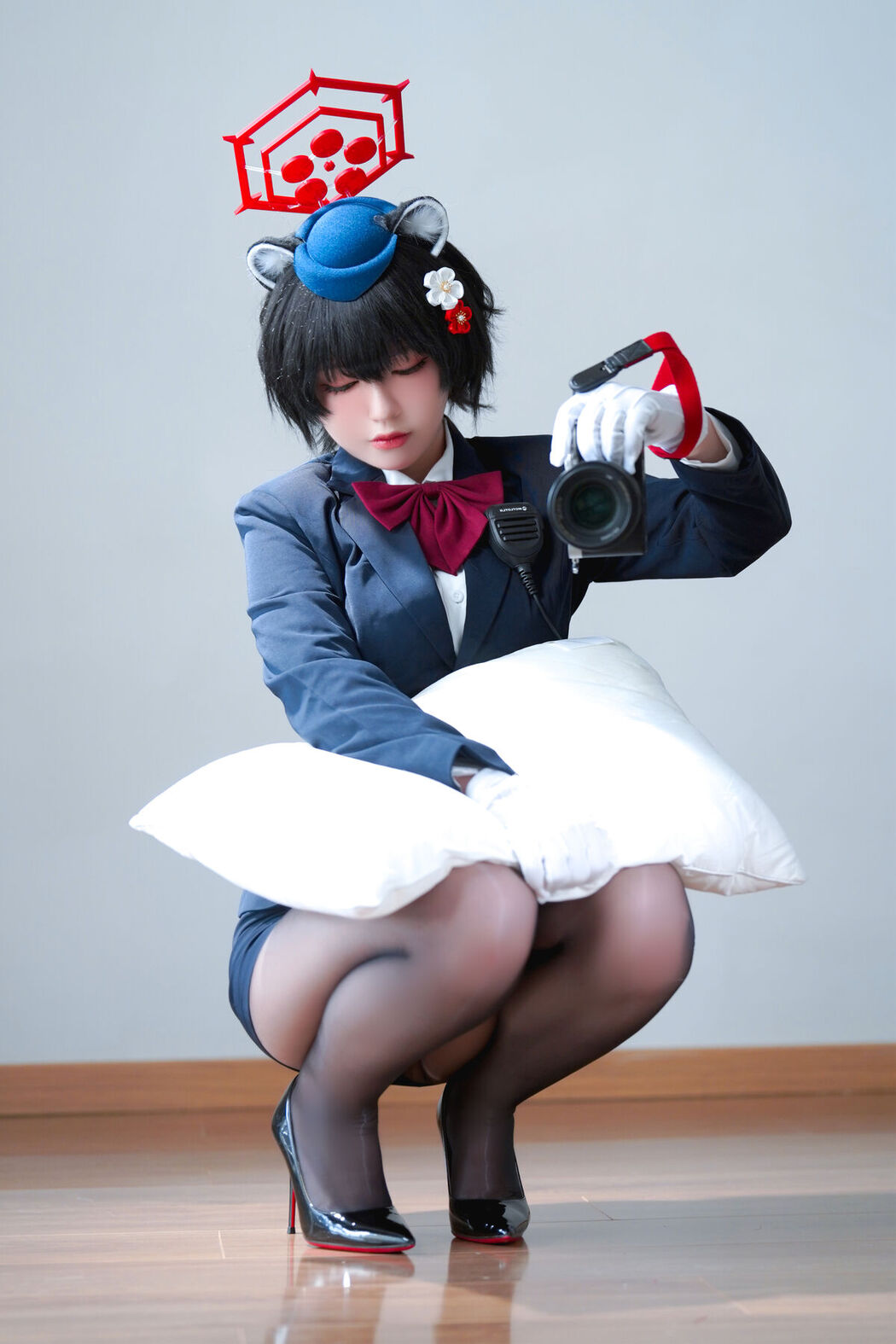 Coser@半半子 – ガイド春日ツバキ 自撮