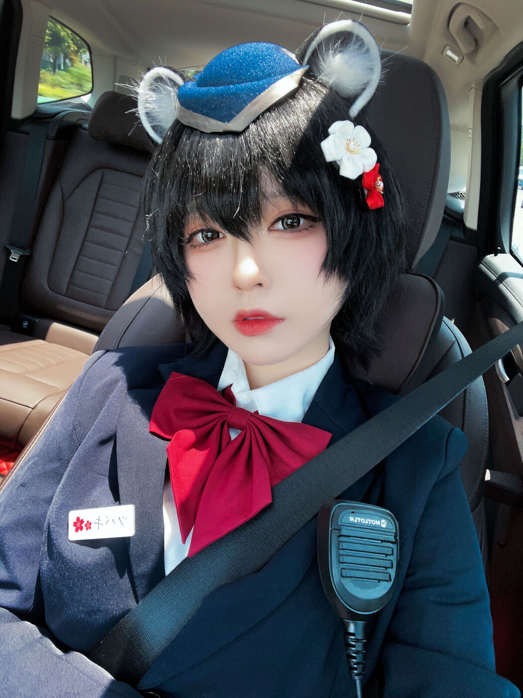 Coser@半半子 – ガイド春日ツバキ 自撮