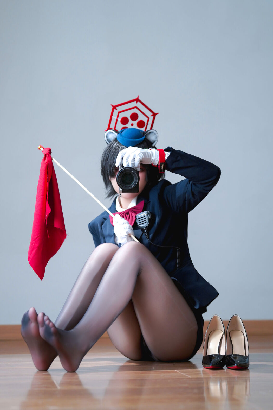 Coser@半半子 – ガイド春日ツバキ 自撮