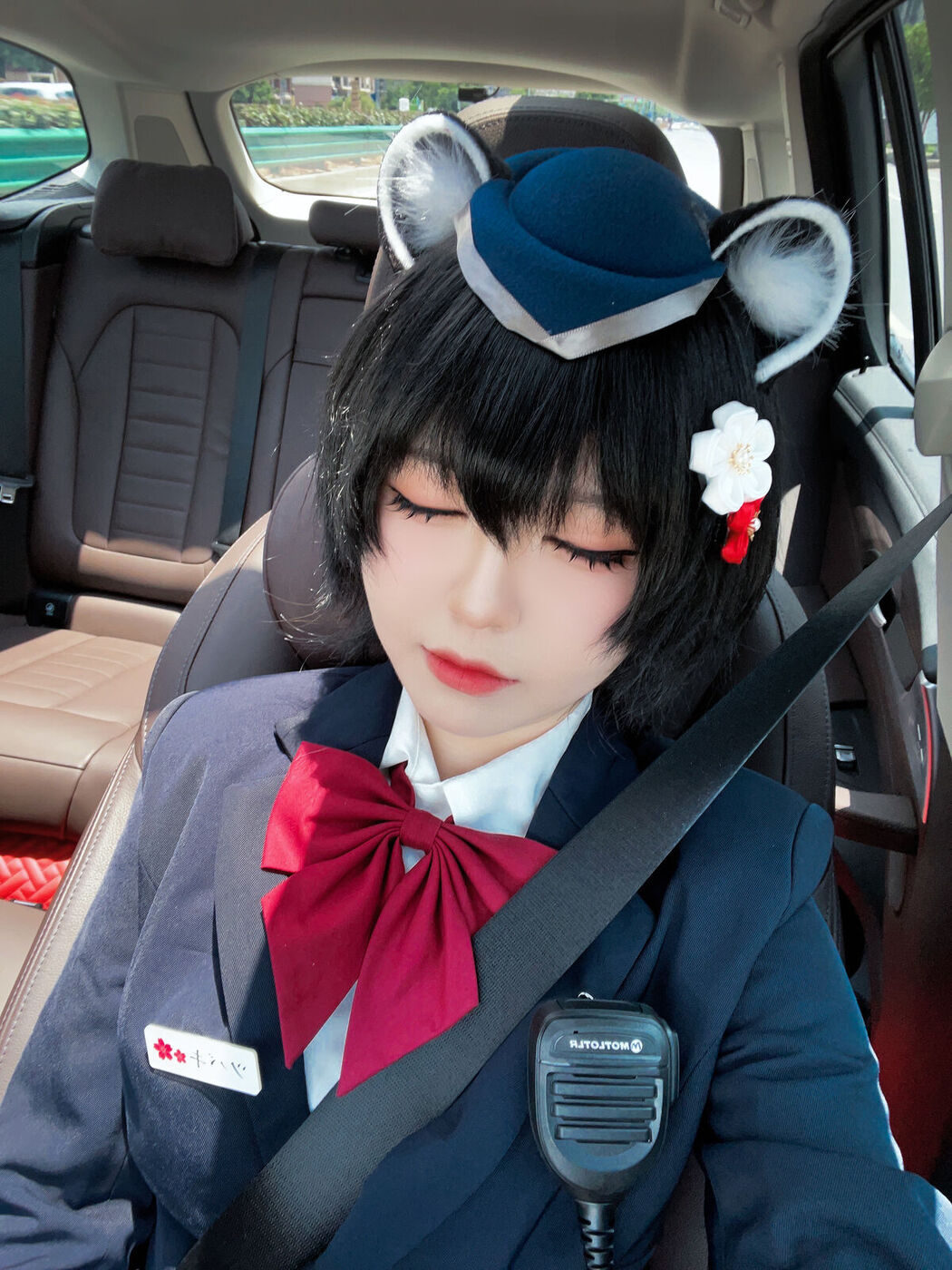 Coser@半半子 – ガイド春日ツバキ 自撮