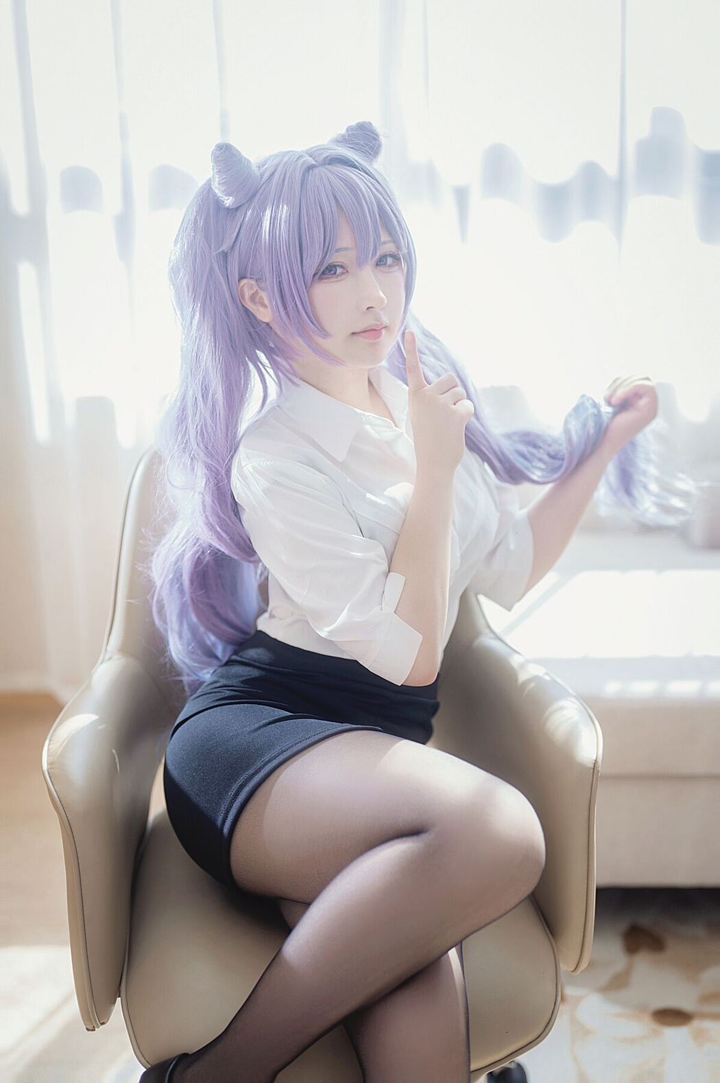 Coser@樱梨梨Eriri – 刻晴秘书