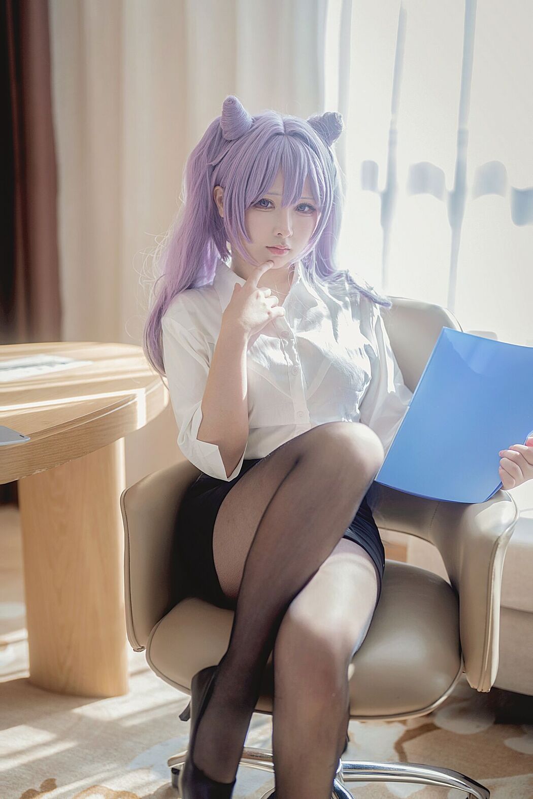 Coser@樱梨梨Eriri – 刻晴秘书