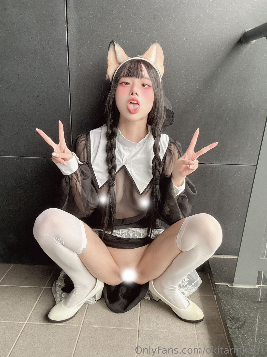 Coser@沖田凜花Rinka – Nun Fox