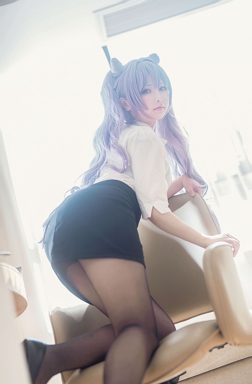 Coser@樱梨梨Eriri – 刻晴秘书