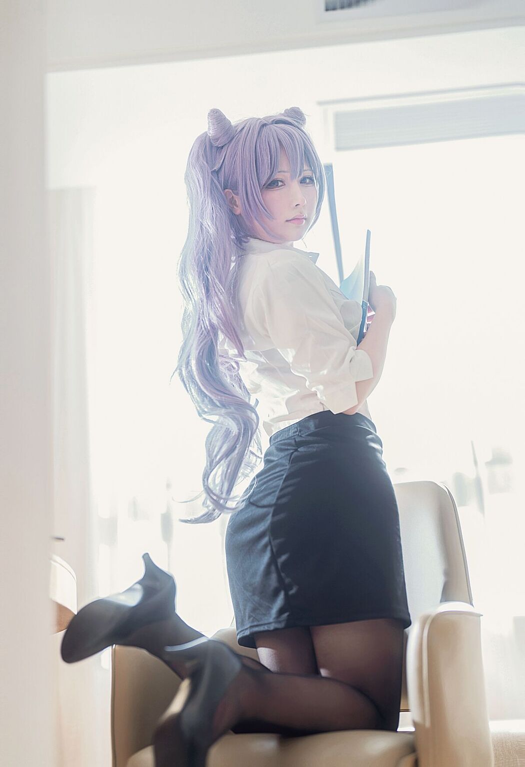 Coser@樱梨梨Eriri – 刻晴秘书