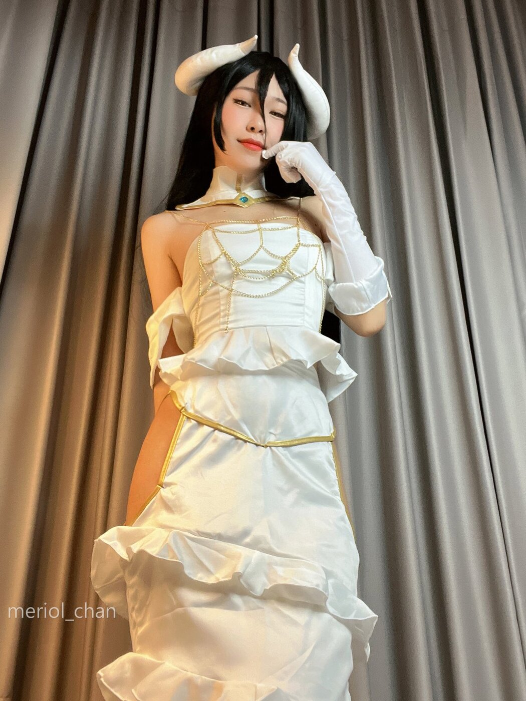 Coser@Meriol Chan – Albedo Cosplay Overlord