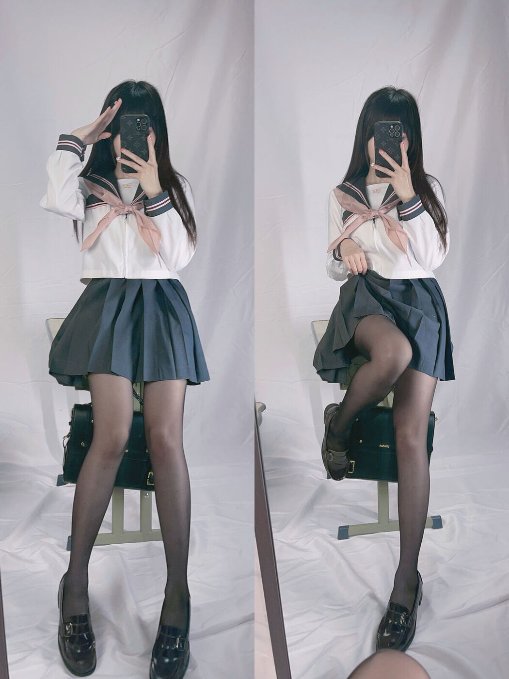 Coser@miko酱ww – mikoの黑丝02 Part1