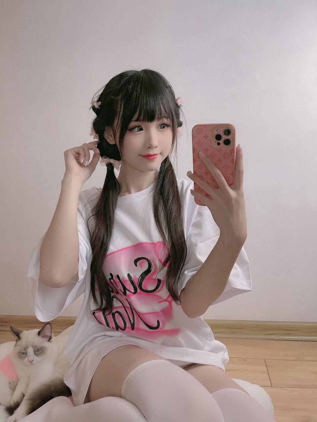 Coser@miko酱ww &#8211; mikoの白丝01 Part1