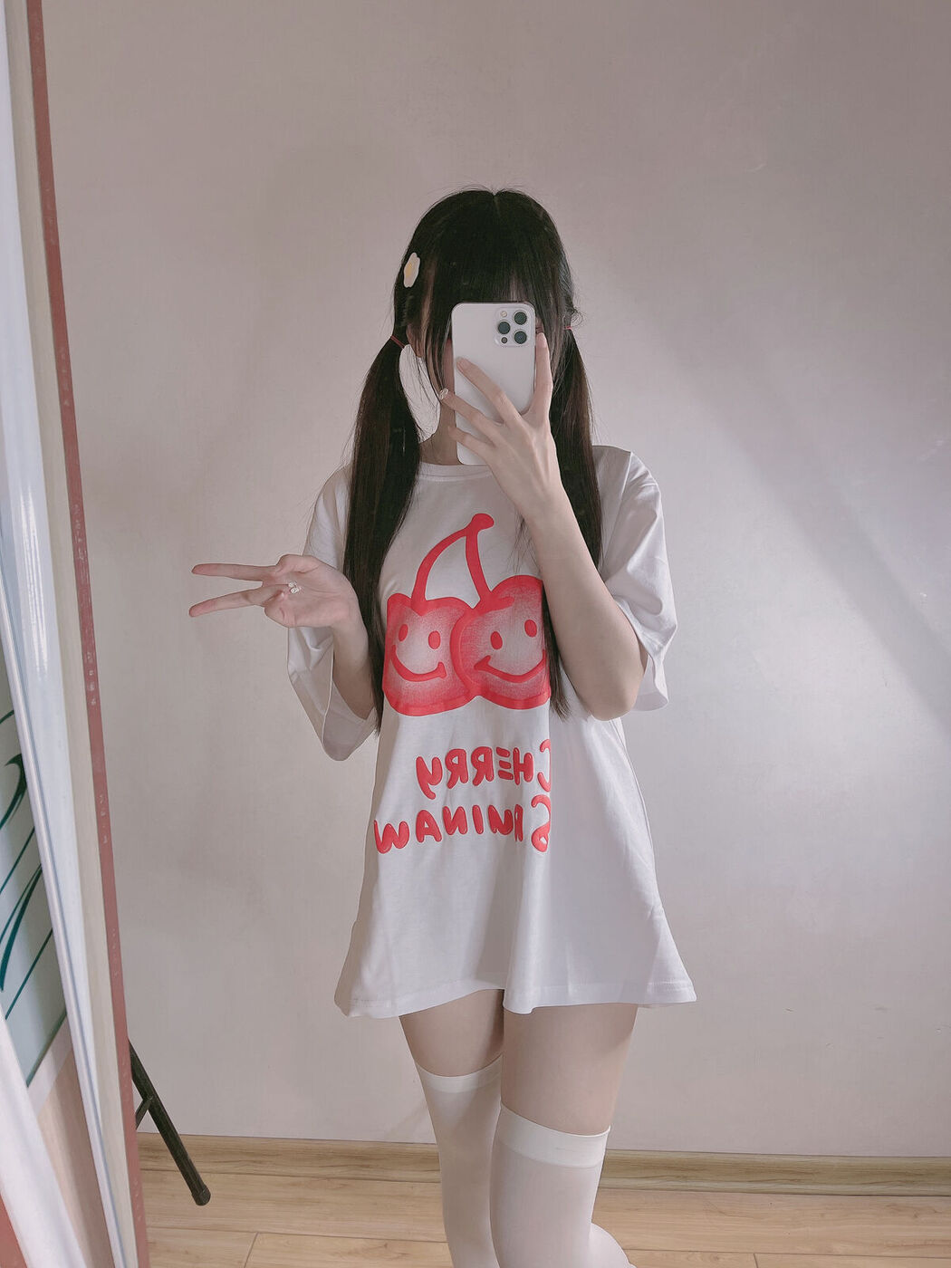 Coser@miko酱ww &#8211; mikoの白丝01 Part1