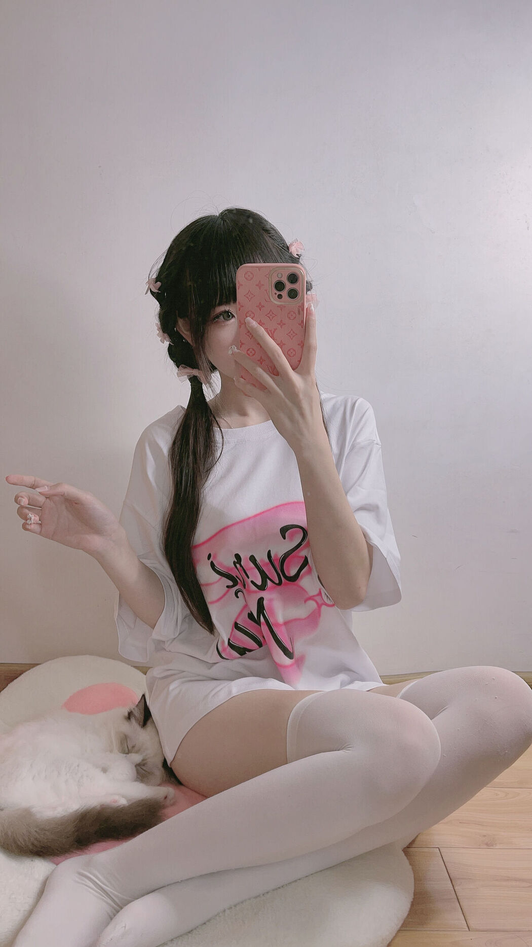 Coser@miko酱ww &#8211; mikoの白丝01 Part1