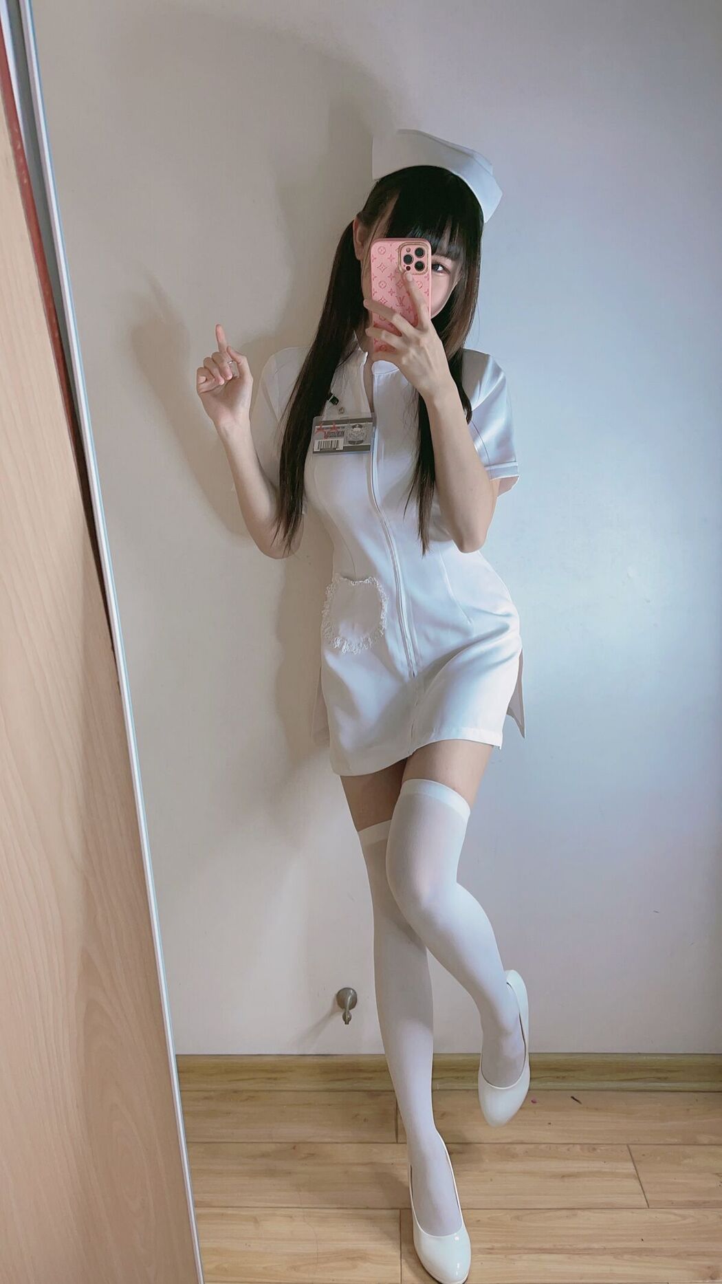 Coser@miko酱ww &#8211; mikoの白丝03 Part1