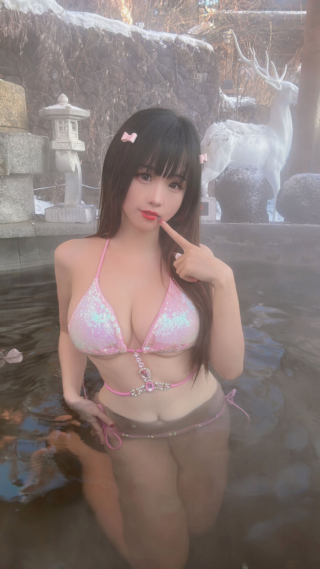 Coser@miko酱ww &#8211; 雪地温泉