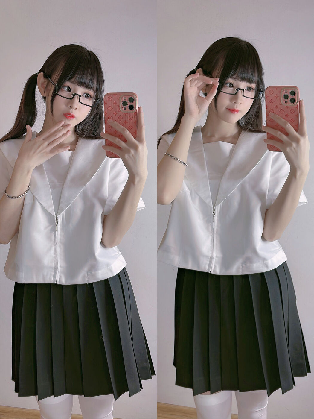 Coser@miko酱ww &#8211; mikoの白丝03 Part1