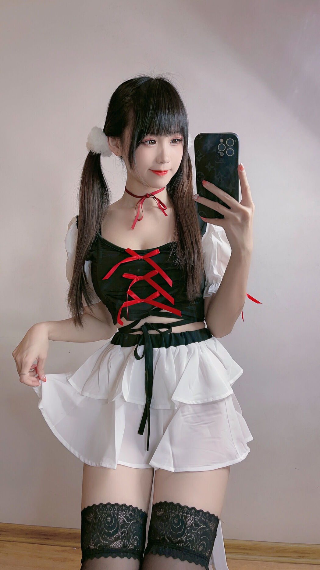 Coser@miko酱ww &#8211; mikoの黑丝02 Part1
