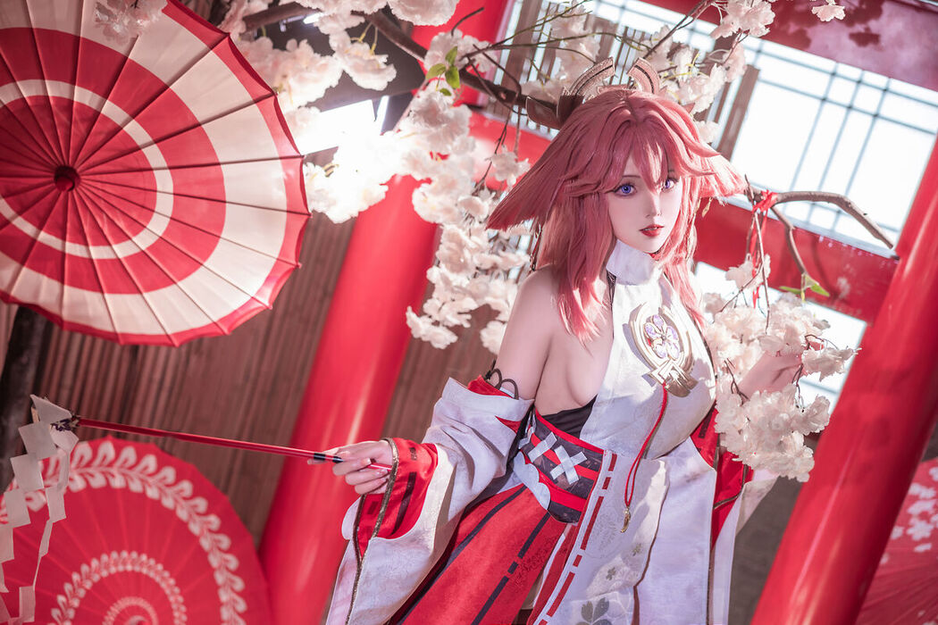 Coser@Natsuko夏夏子 &#8211; 最新作品 八重神子 Part1