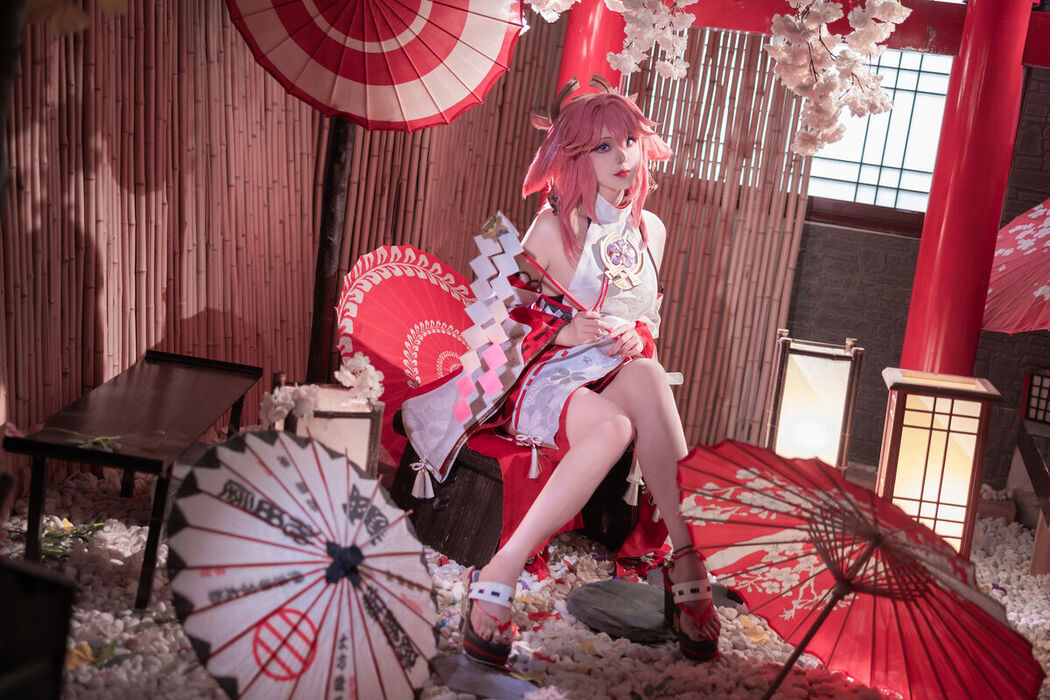 Coser@Natsuko夏夏子 &#8211; 最新作品 八重神子 Part1