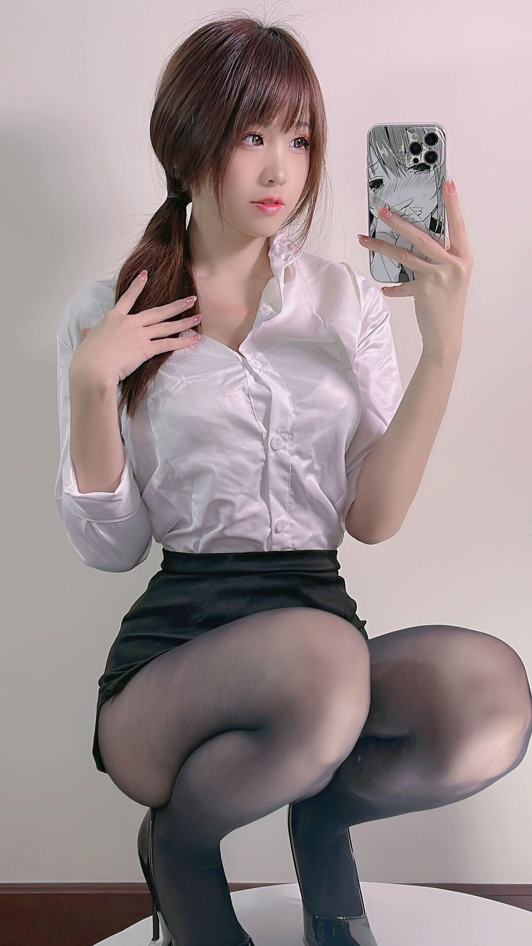 Coser@miko酱ww &#8211; mikoの黑丝04 Part3
