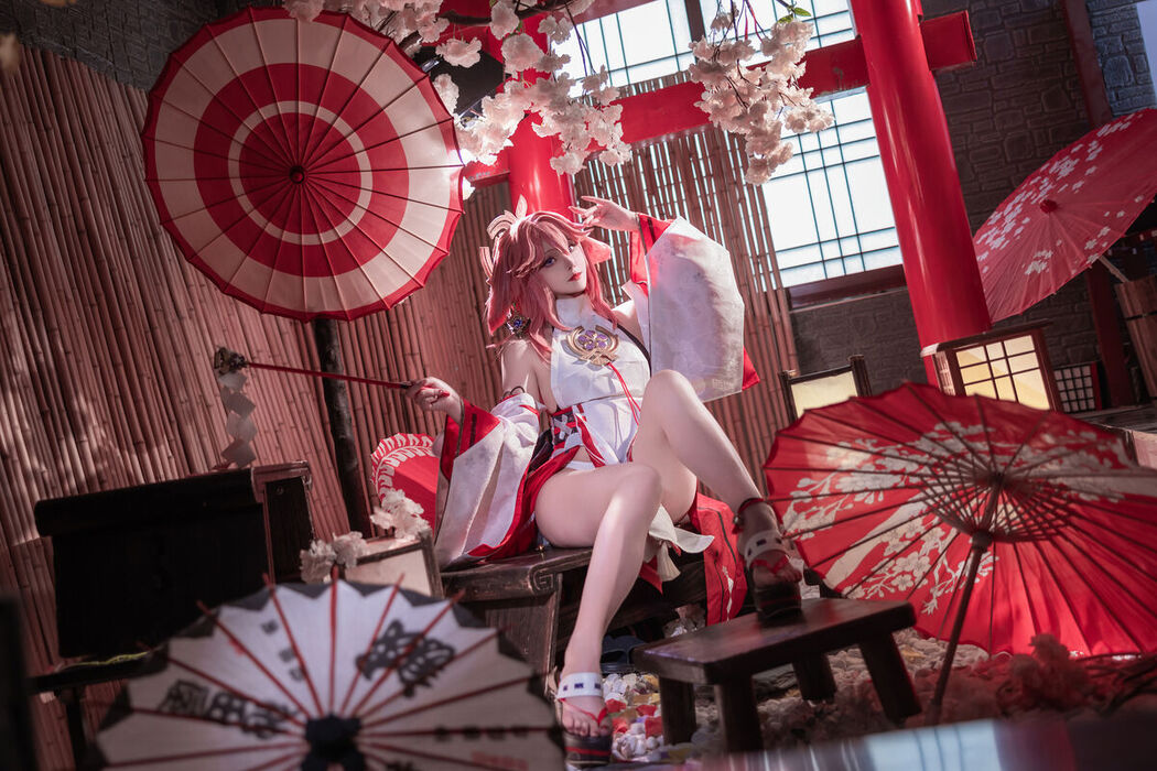 Coser@Natsuko夏夏子 &#8211; 最新作品 八重神子 Part1