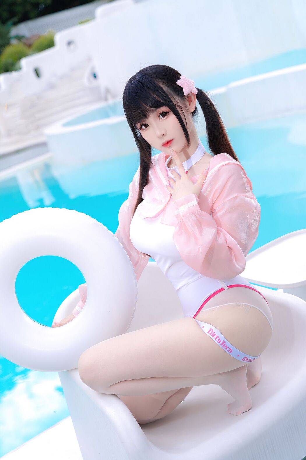 Coser@miko酱ww – 粉白海月姬