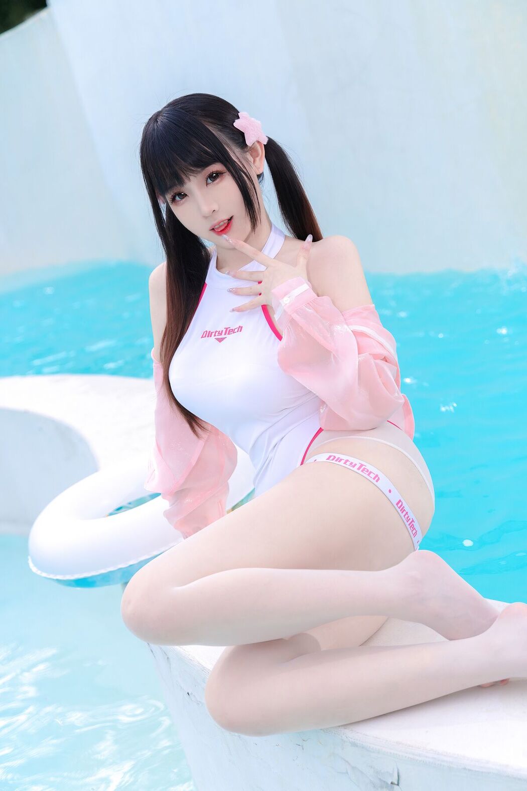 Coser@miko酱ww – 粉白海月姬