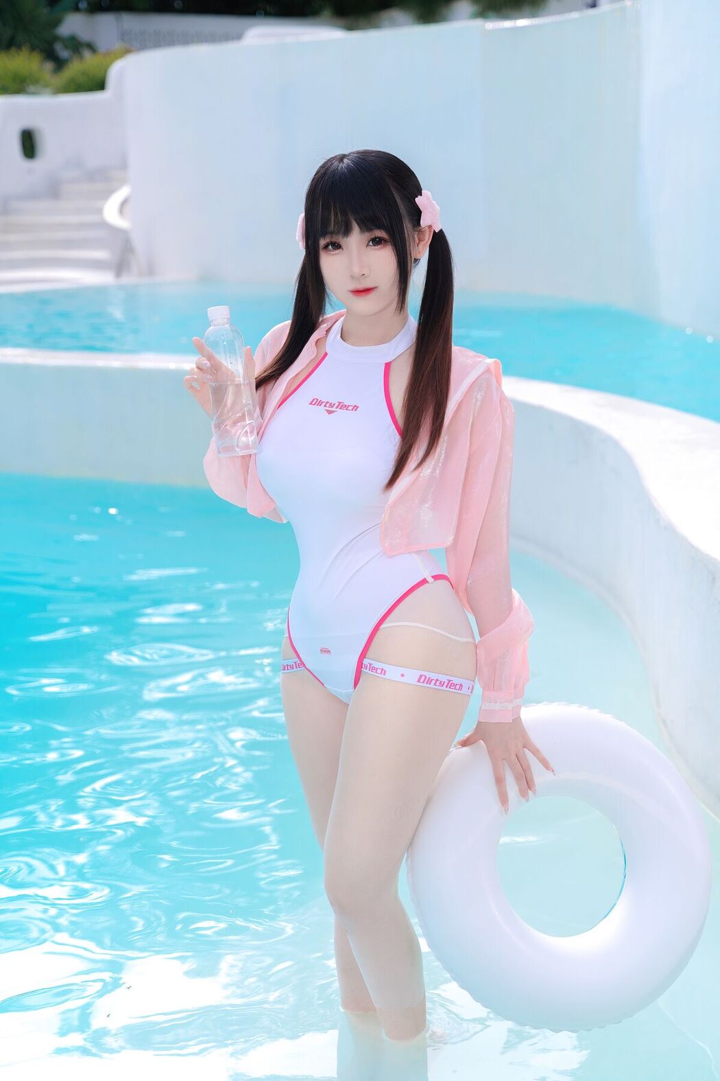 Coser@miko酱ww – 粉白海月姬
