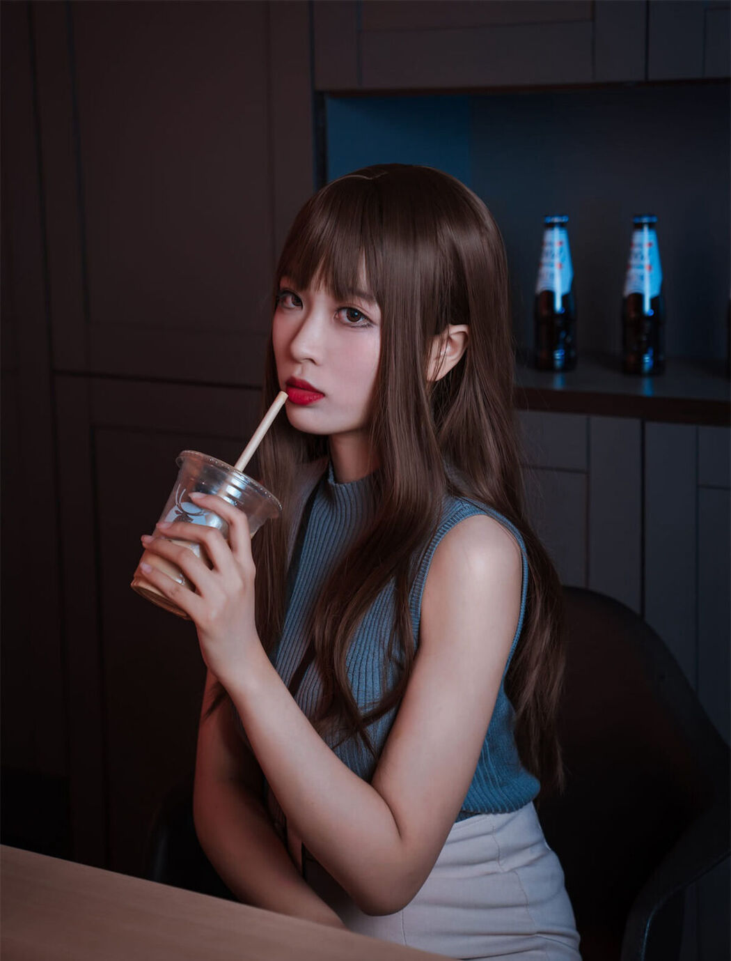 Coser@轩萧学姐 – 微醺喝醉了OL