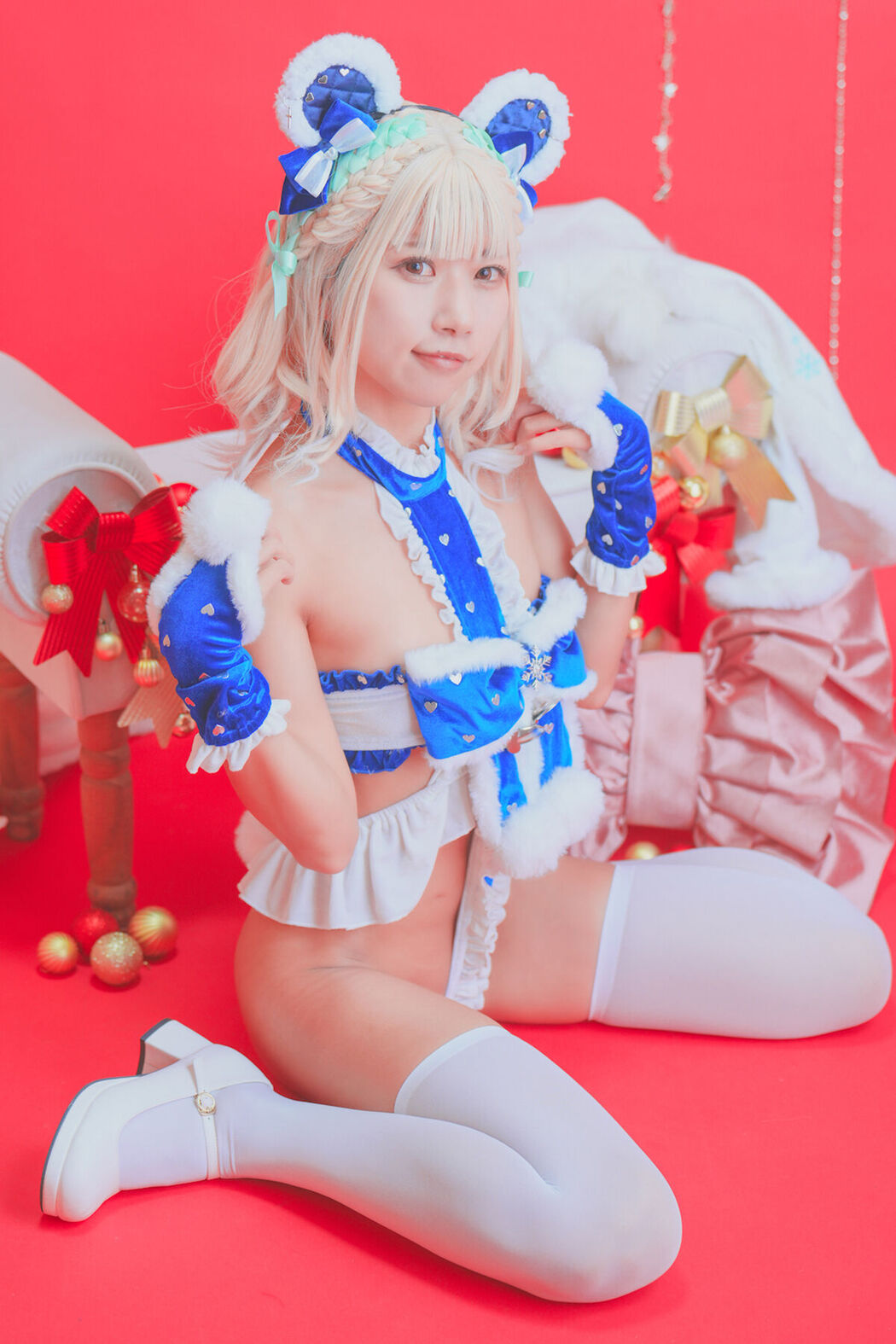 Coser@音琴ひつじ Negoto Hitsuji – スノーエンジェル Part4 Cover Photo