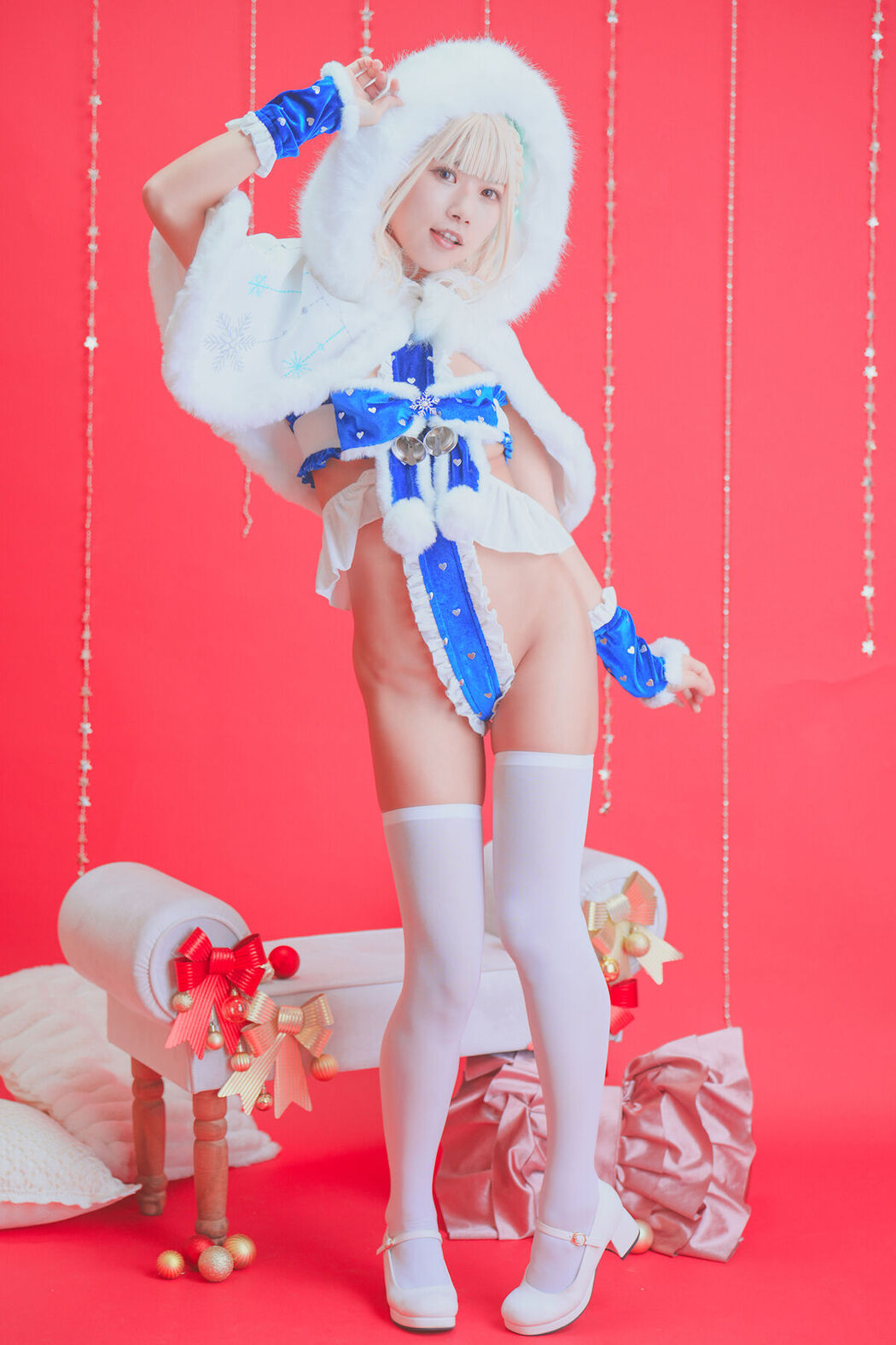 Coser@音琴ひつじ Negoto Hitsuji – スノーエンジェル Part1 Cover Photo