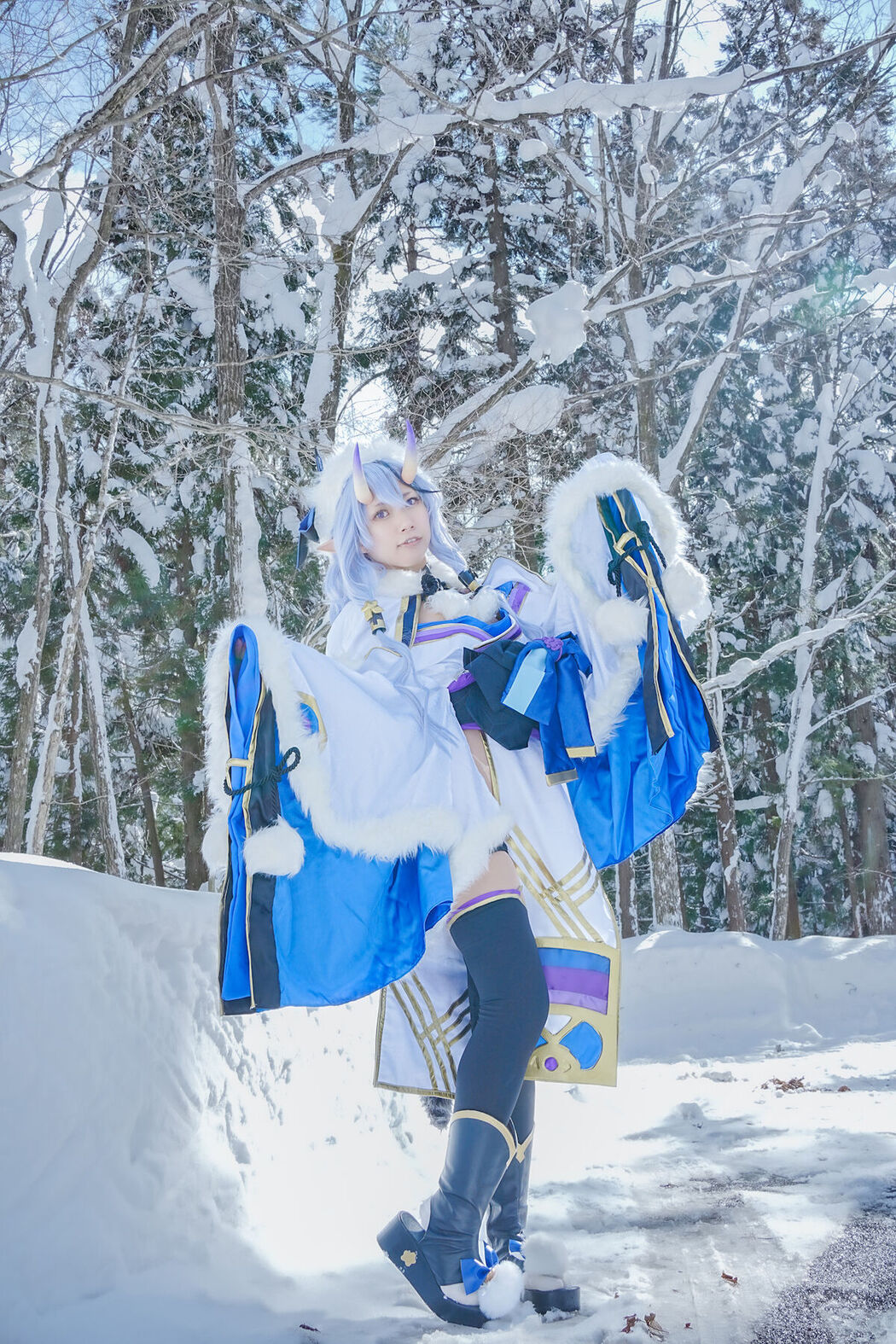 Coser@音琴ひつじ Negoto Hitsuji – 雪鬼草子 Ep.1 Part4