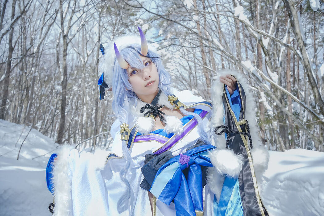 Coser@音琴ひつじ Negoto Hitsuji – 雪鬼草子 Ep.1 Part4