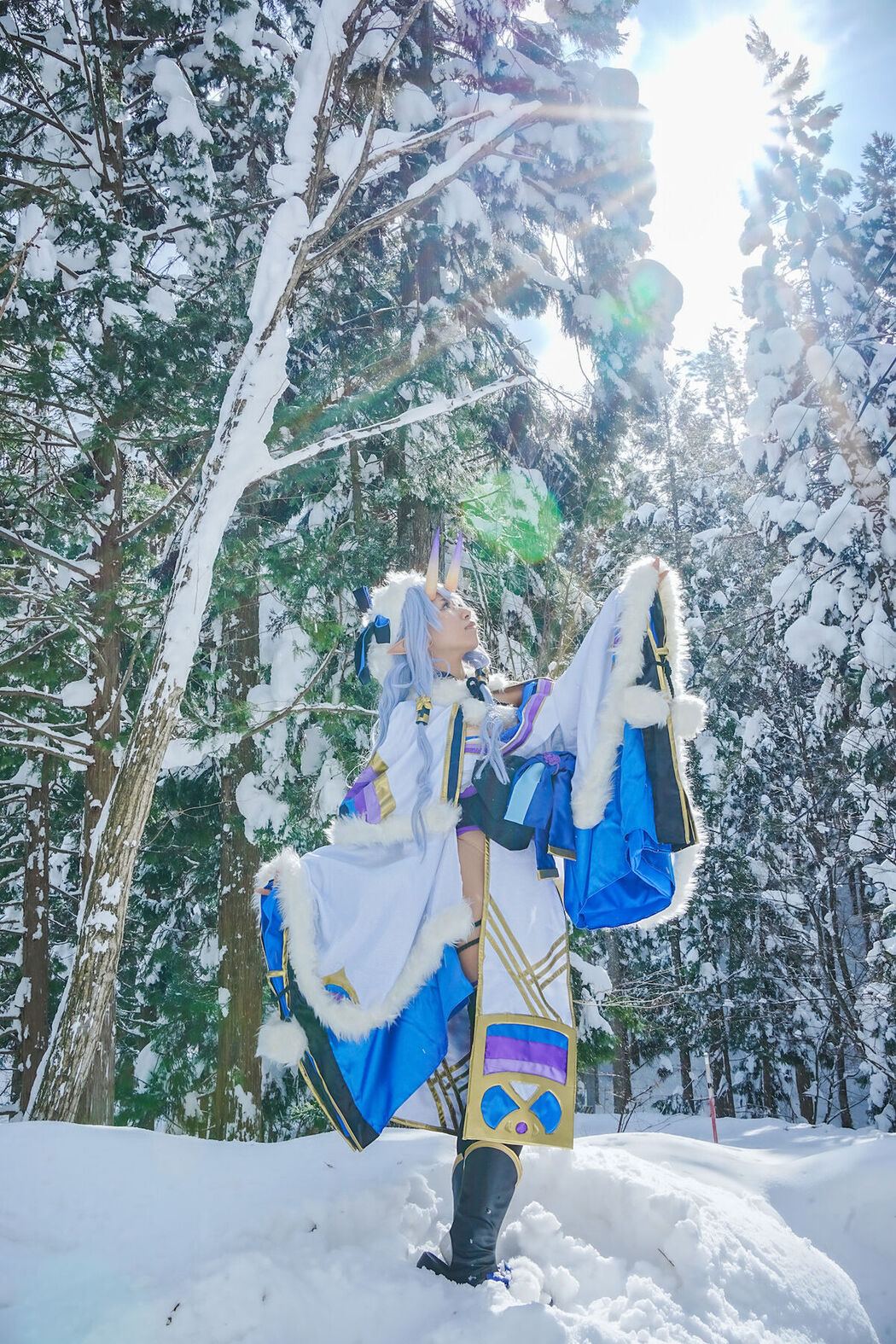 Coser@音琴ひつじ Negoto Hitsuji – 雪鬼草子 Ep.1 Part3