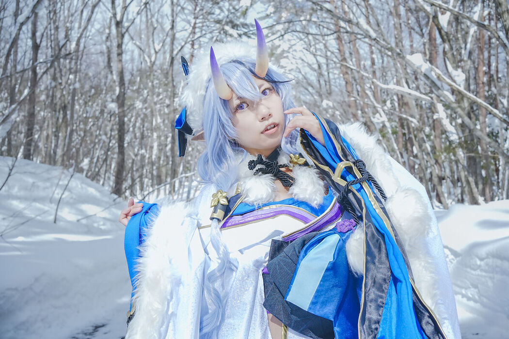 Coser@音琴ひつじ Negoto Hitsuji – 雪鬼草子 Ep.1 Part4